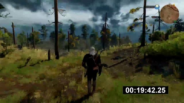 How Big is Witcher 3: Wild Hunt | Time Lapse Walk Across The Northern Kingdoms | #12