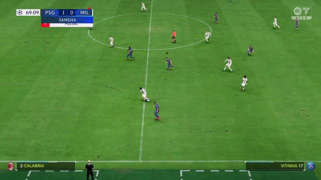 FIFA 24= League Champions #41  4tour  Paris Saint-Germain - AC Milan