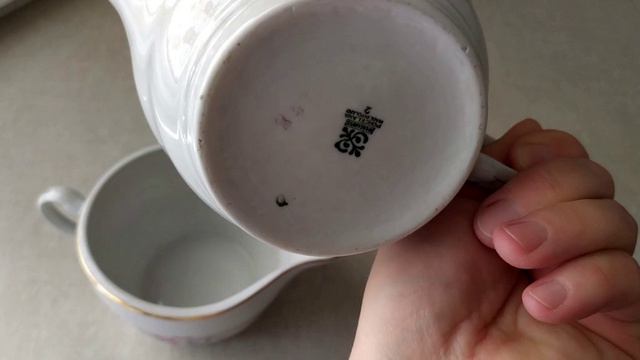 Остатки сервиза Wloclawek Porcelana Польша