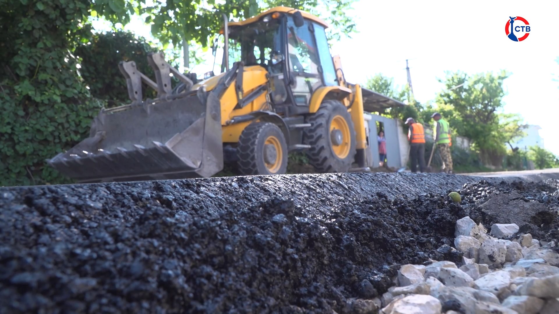 В Севастополе завершается ремонт дороги на улице Сафронова