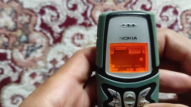 Nokia 5210 space impact II. (first waterproof cellphone in world) old Nokia games