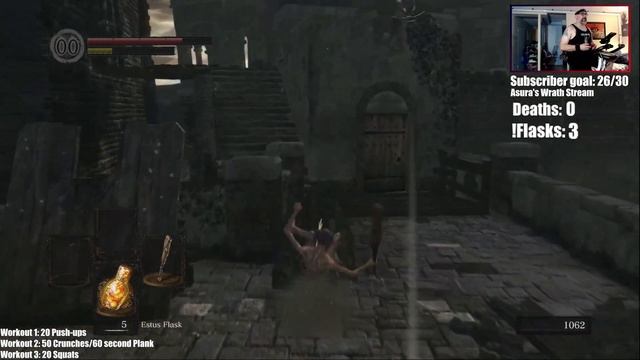 Git Gud or Git Fit Bike Mode - Dark Souls! Round 1a
