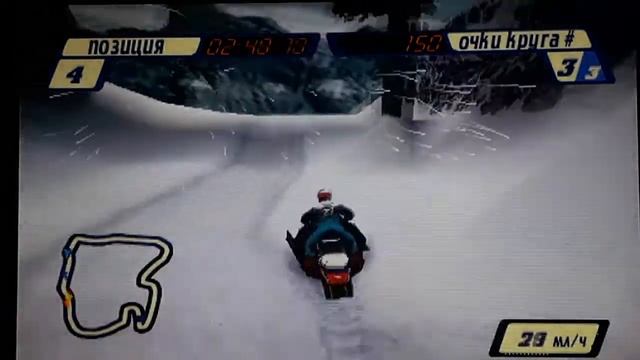 Sled Storm ps1  Гонки на снегоход ах ?