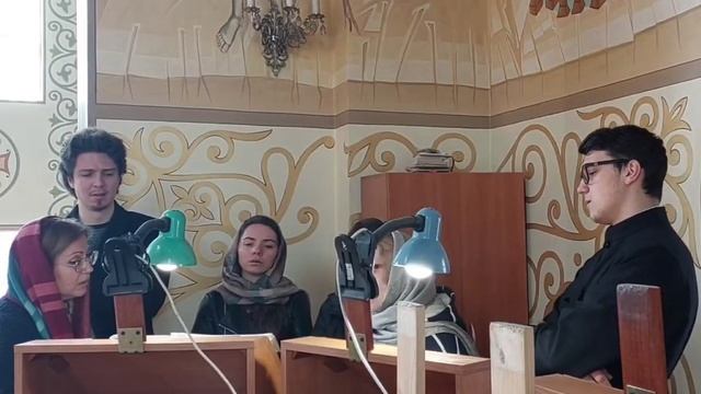 Милость мира Киевского напева в исполнении хора храма Софии Премудрости Божией