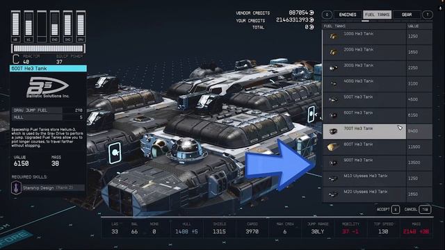 Starfield - How to Increase Fuel Capacity - Easy Guide