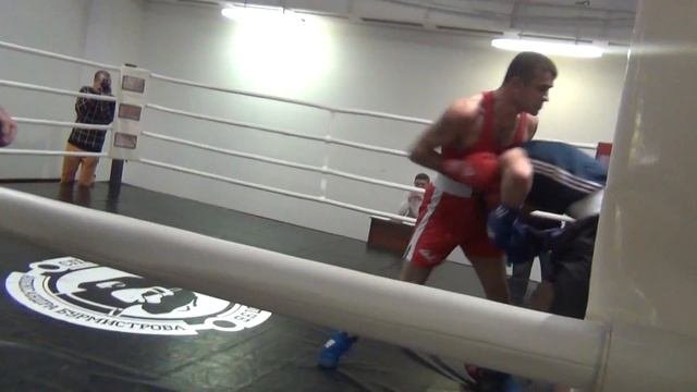 Александр Торчик синий угол Чемпионат Москвы по 2-3 разрядам ФИНАЛ - 3 раунд