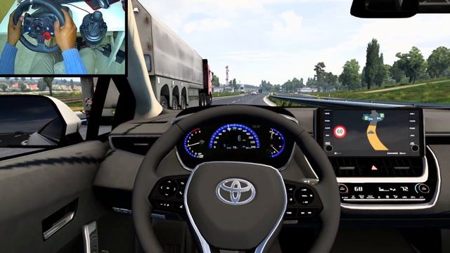 Toyota Corolla 2023 - Euro truck simulator 2 [Logitech G29]