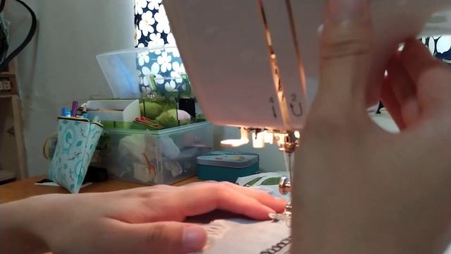 【大頭豬DIY】引下線教學（CC字幕） JANOME車樂美縫紉機使用心得