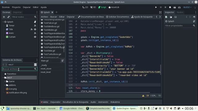 Utilizar módulos en Godot Engine, GodotAds (Admob) - Parte 4