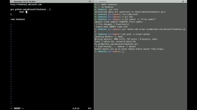 Caddy server Git add-on tutorial.