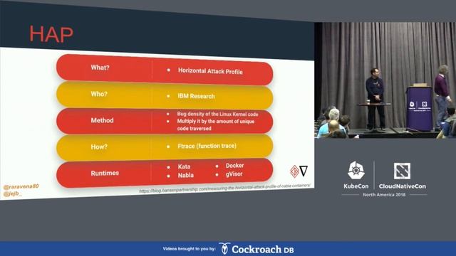 Container Security & Multi-Tenancy Tales from Kata & Nabla - Ricardo Aravena & James Bottomley, IBM