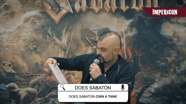 Does Sabaton own a tank?