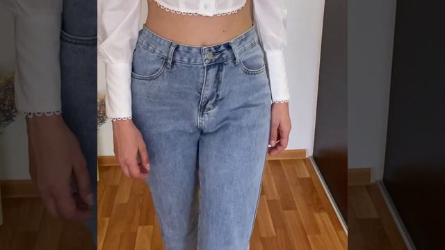 Модные джинсы с разрезами с #алиекспресс #aliexpress #shopping #style #джинсы #denim #рекомендую