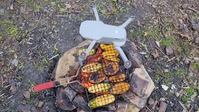 Лайфхак как быстро разжечь угли в мангале (костер) на природе