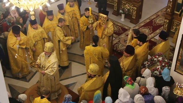 Освящение нового храма г.Чернушка совершил Митрополит Пермский и Кунгурский Мефодий.