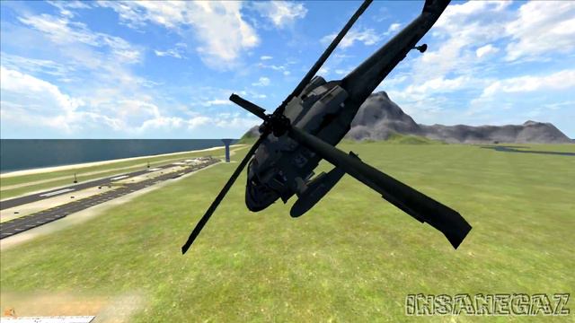 BeamNG Drive Sikorsky UH-60 Black Hawk Crash Testing 75 - Insanegaz