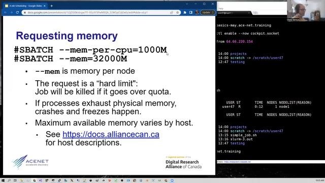 ACENET Basics: Job Scheduling With Slurm