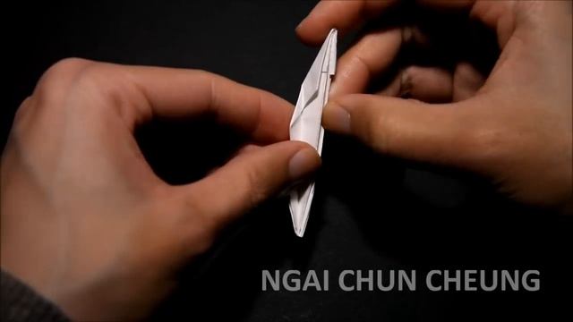Origami Tiny Boat