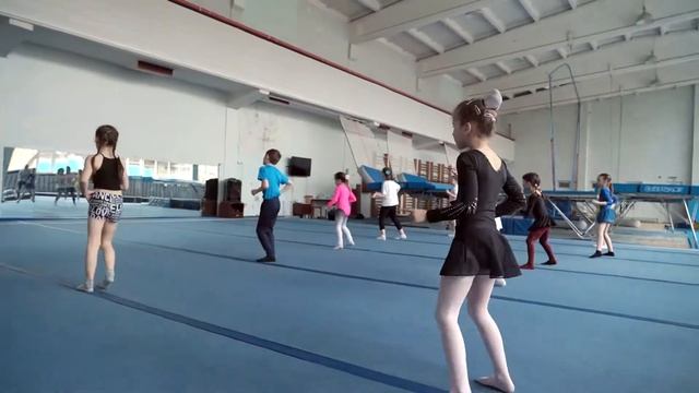 Выступление в ДЮСШ направление АКРОБАТИКА