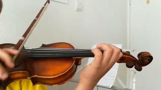 Скрипка CREMONA LUBI 1961 1/4, Чехия.  Парашютисты.