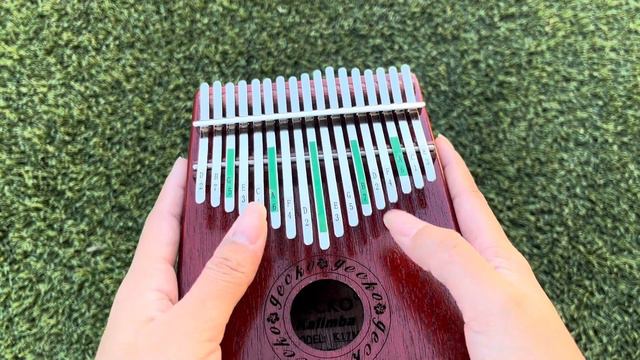 [CC-TABS] Jesus paid it all - Worship Hymn | tutorial kalimba cover 17 keys