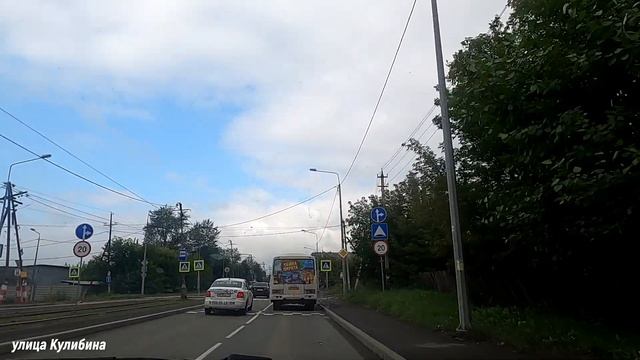 На машине по улице Кулибина мимо 13 тюрьмы ИК