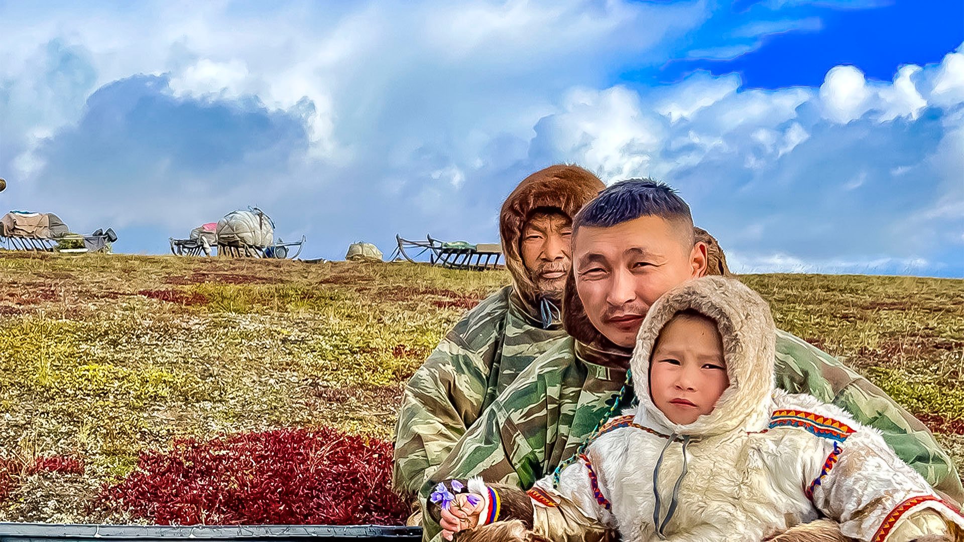 Простые радости жизни. Ямальская тундра  Ялэмдад нумгы