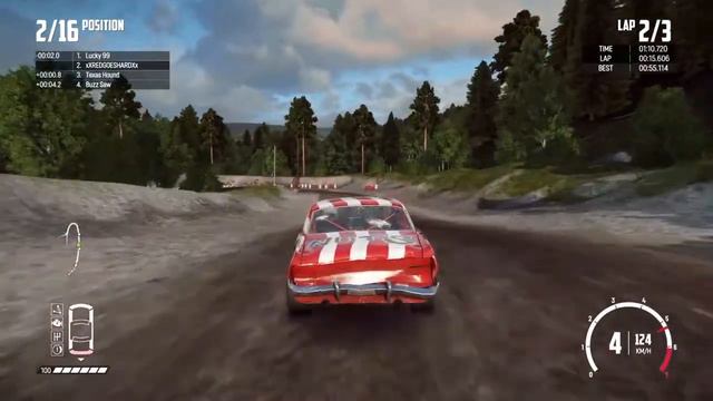 Wreckfest Gameplay With Commentary - Figure 8 - Demo Derby - Sofa Race