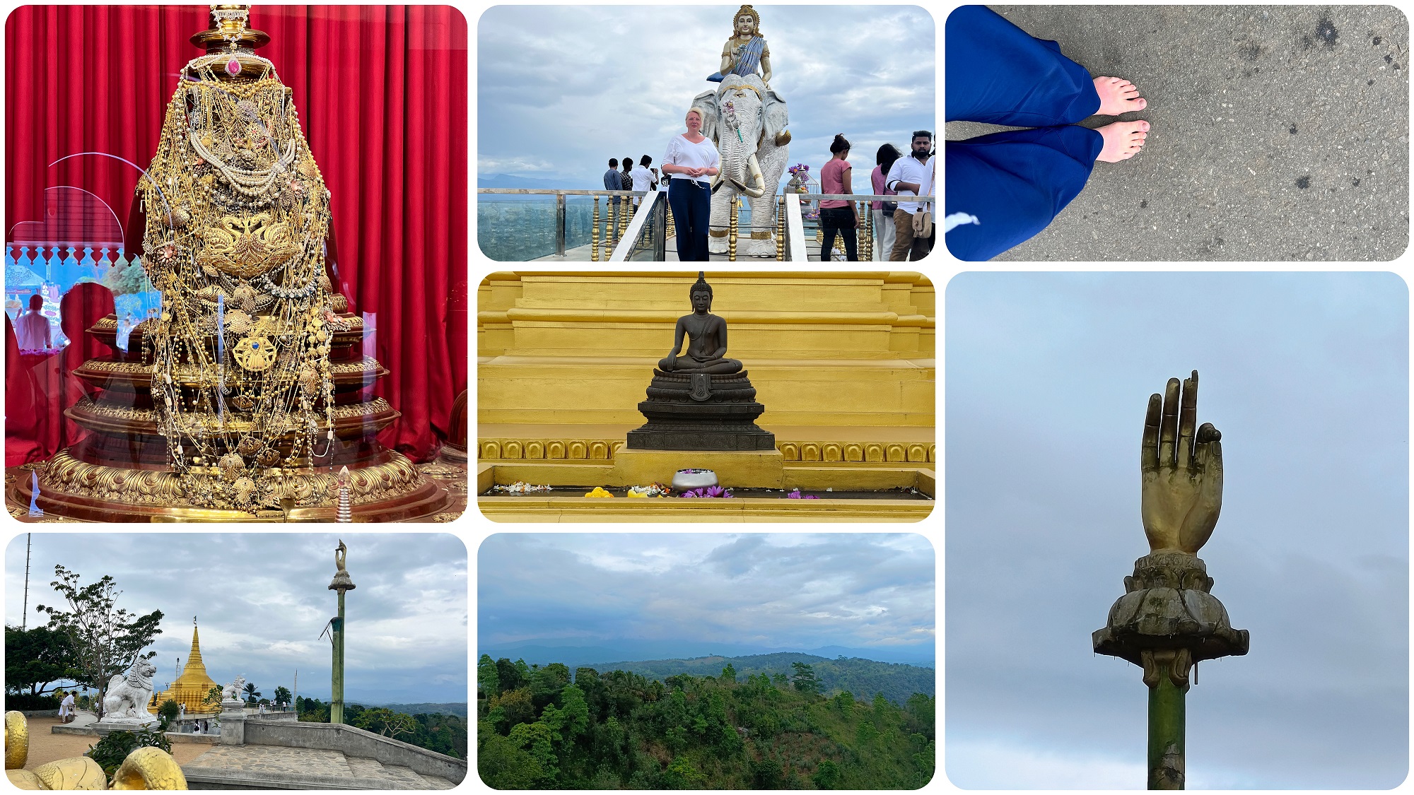 Шри-Ланка. Буддийский храм Нэллигала.