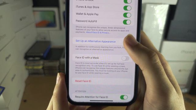 How To Add Another Face ID in iPhone 15 Pro Max