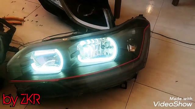 Citroen C5 2016 sequentiel turn signal & angel