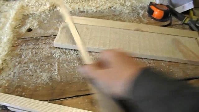 Заставные доски из шалевки.