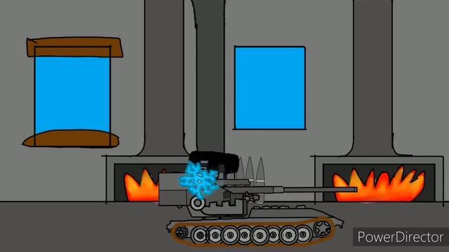 Ремонт Waffentrager auf E 100 Мультики про танки.(1.53).