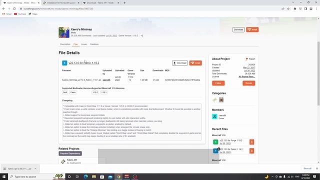 How To Install FABRIC for Minecraft 1.19.2 with Fabric Mods | Minecraft Tutorial