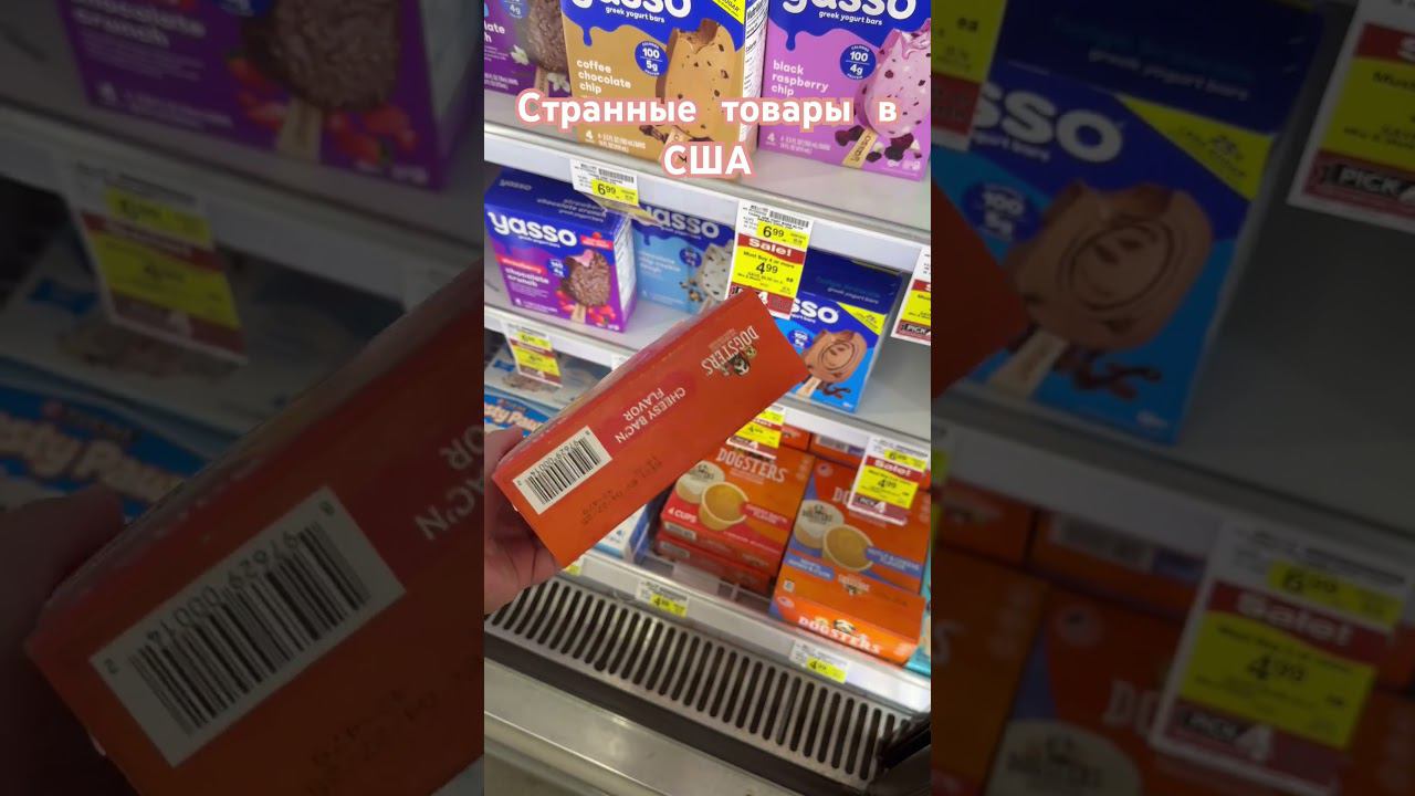 Странные товары в США #sandiego #icecream #icecreamfordog #sideinusa #sideknows