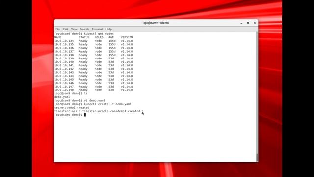 TimesTen Kubernetes Operator Demo Part 1