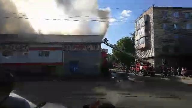 Пожар в магазине 2