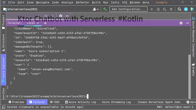 2021-Day-28 Serverless（十六）：Deploy Ktor To Azure 的準備工作