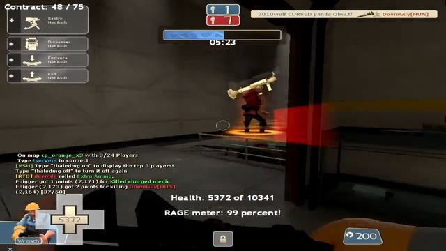 Teamfortress 2 - VSH Hardcore plug-in - Introducing Spicy gameplay.