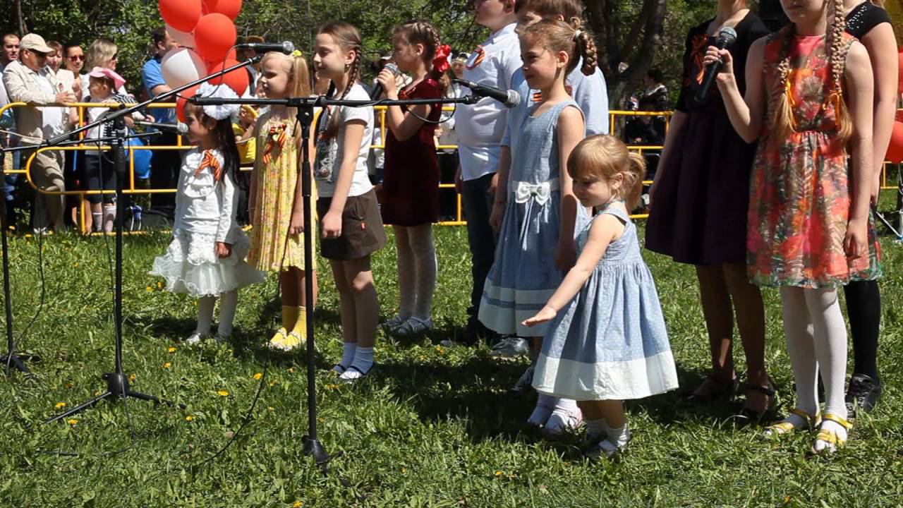 9 мая  Парк Победы. Солисты вокальной студии Феерия.