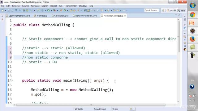 12 Java Methods Part 6 Static and Non Static Methods
