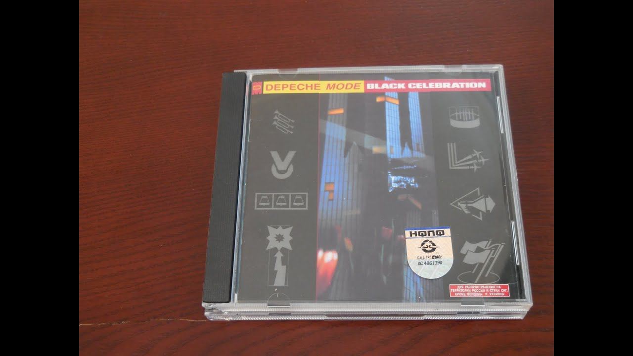 Depeche Mode Black Celebration GALA Sony BMG Обзор оформления