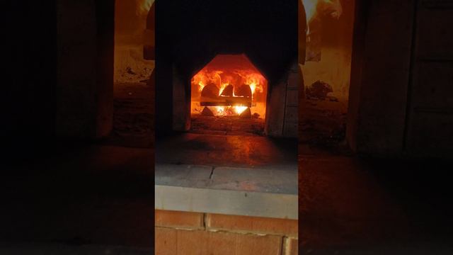 огонь в печи 🔥