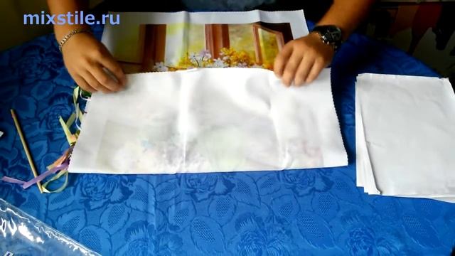 Набор Цветы в вазе  Вышивка лентами  Обзор от mixstile ru