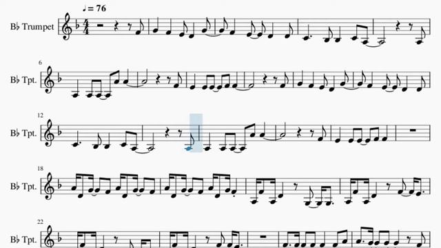 SUPER EASY Trumpet Sheet Music: How to play Unravel (Tokyo Ghoul) by TK