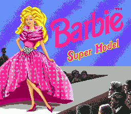 Barbie Super Model | intro sega mega drive (genesis).