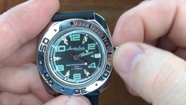 Vostok Amphibian Classic  69 Automatic 200m Diver - Full Review