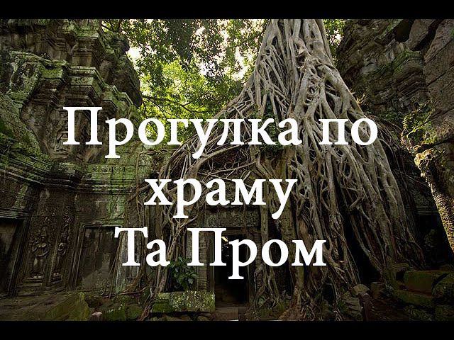 Храм Лары Крофт в Камбодже #Та_Пром #Ангкор
