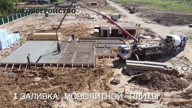 Свайно-ростверковый фундамент  Благоустройство.рф