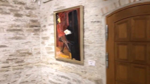 Открытие выставки Хачатура Белого в замке Фалль 1 декабря 2018 г.